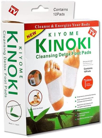 KINOKi  PARCHE DESINTOXICANTE PARA PIES