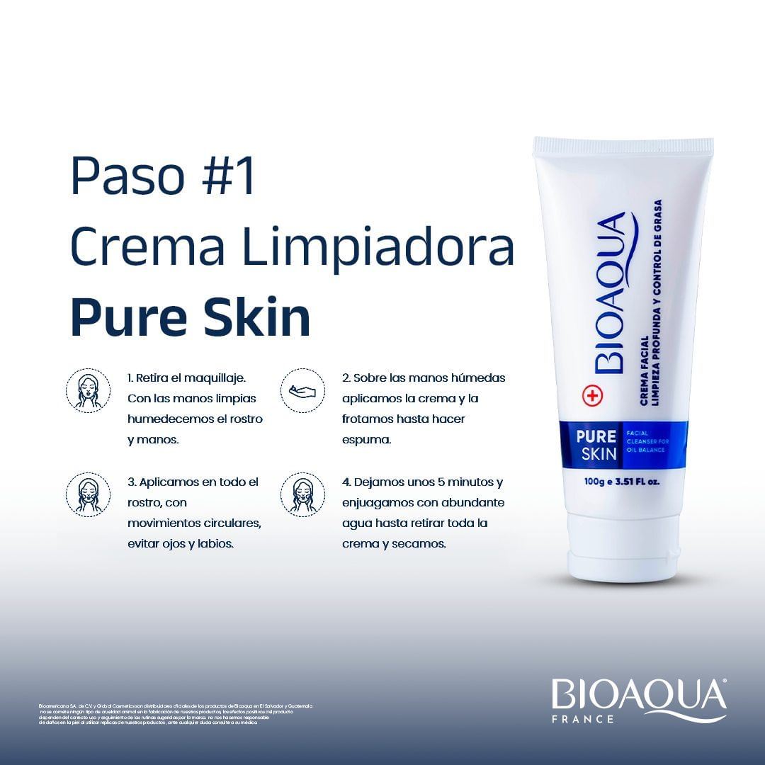 Crema Facial Limpiador Profundo de 100GR