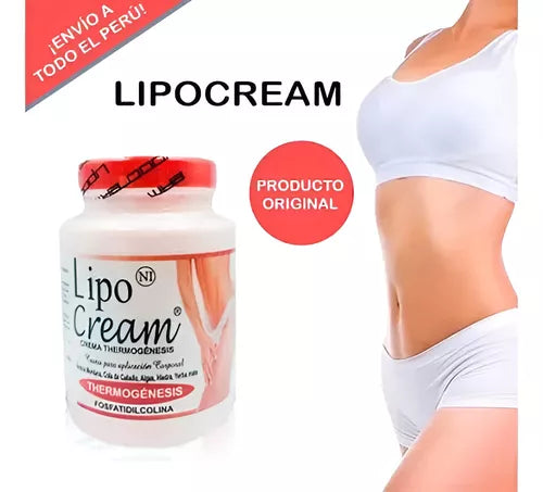 Crema Reductora para Abdomen - Lipo Cream