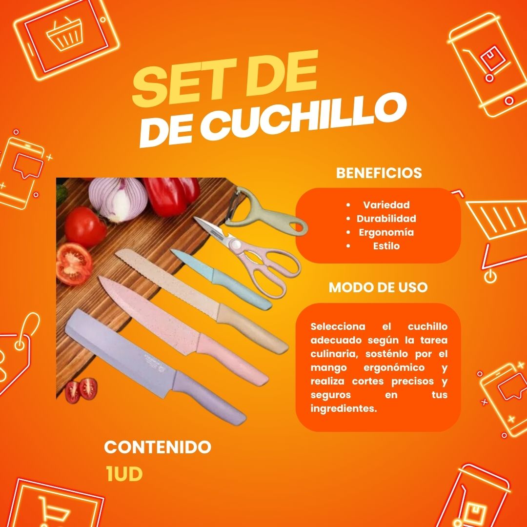 SET DE CUCHILLOS